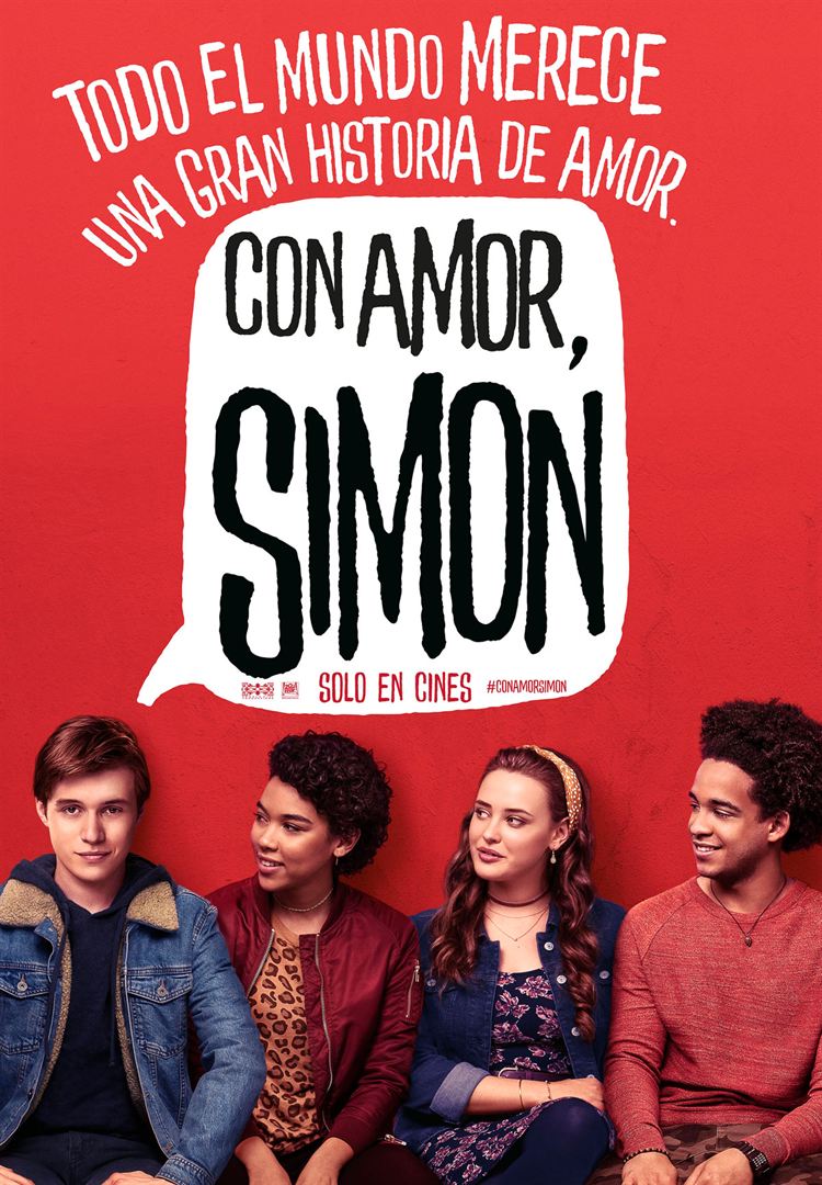Afiche con Amor Simón